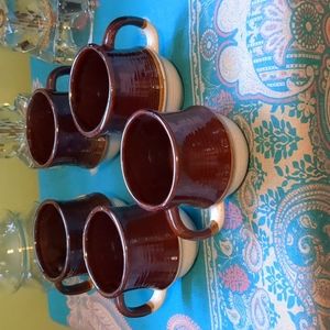 Drip Glaze Coffee Mugs